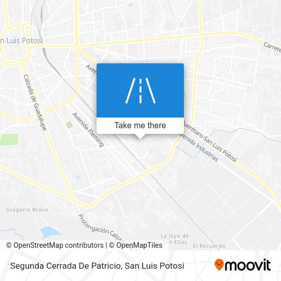 Segunda Cerrada De Patricio map