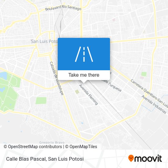 Calle Blas Pascal map