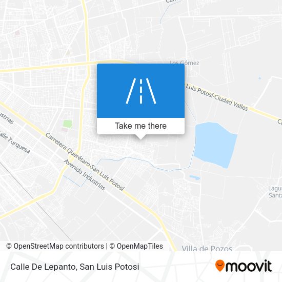 Calle De Lepanto map