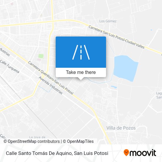 Mapa de Calle Santo Tomás De Aquino