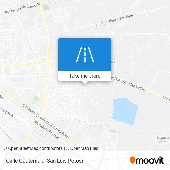 Calle Guatemala map