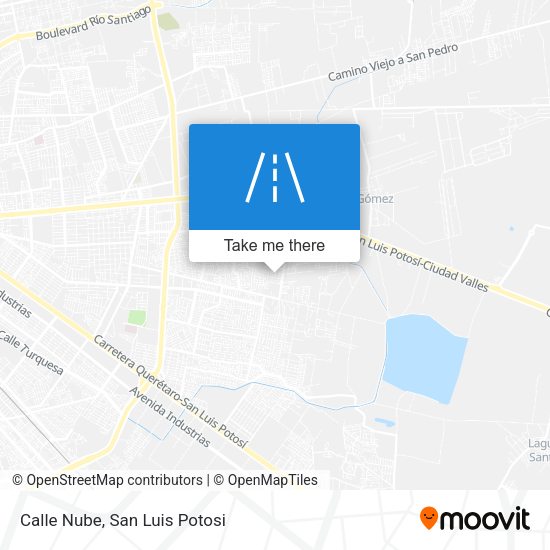 Calle Nube map