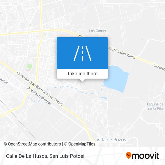 Calle De La Husca map