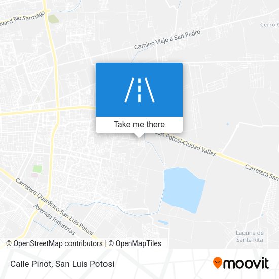 Calle Pinot map