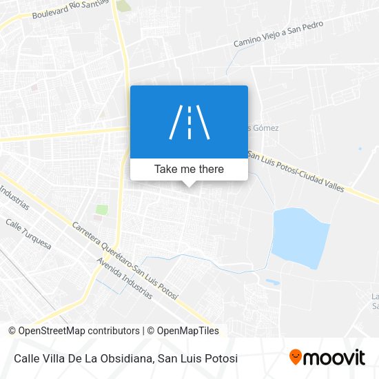 Mapa de Calle Villa De La Obsidiana