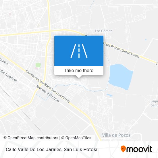 Mapa de Calle Valle De Los Jarales