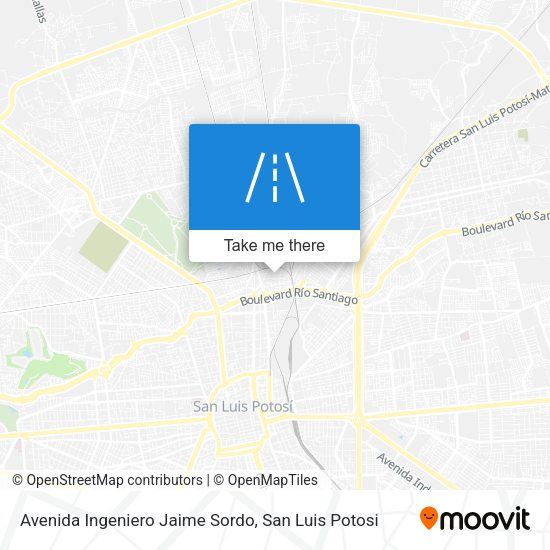 Mapa de Avenida Ingeniero Jaime Sordo