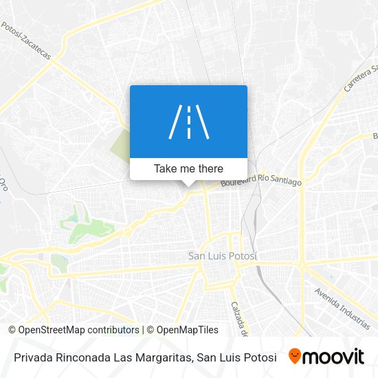 Privada Rinconada Las Margaritas map