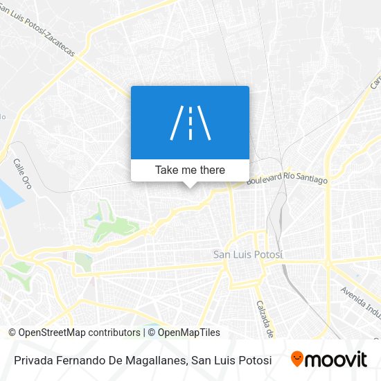 Mapa de Privada Fernando De Magallanes
