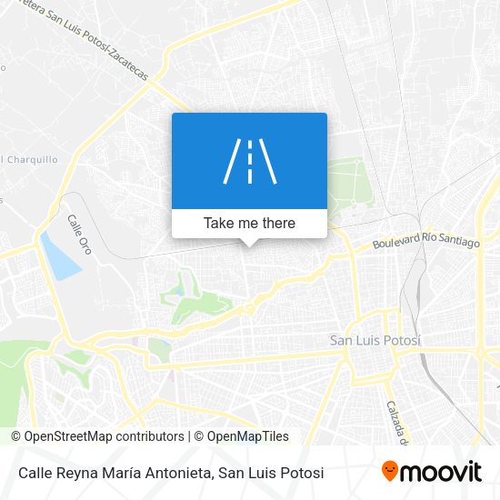 Calle Reyna María Antonieta map