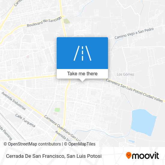 Cerrada De San Francisco map