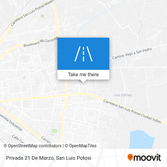 Privada 21 De Marzo map