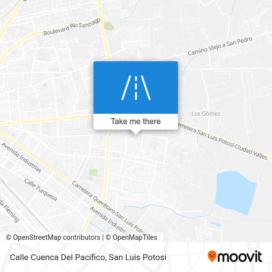 Calle Cuenca Del Pacífico map
