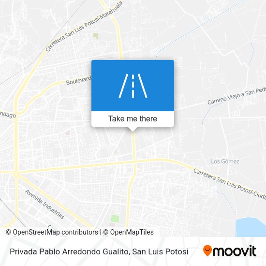 Privada Pablo Arredondo Gualito map