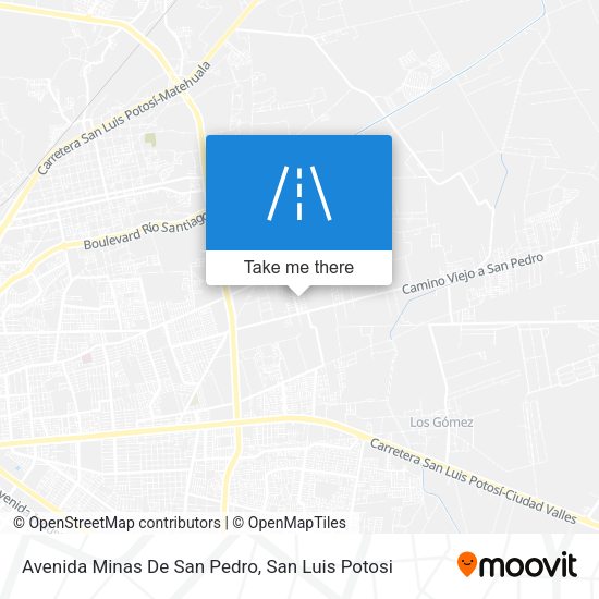 Avenida Minas De San Pedro map