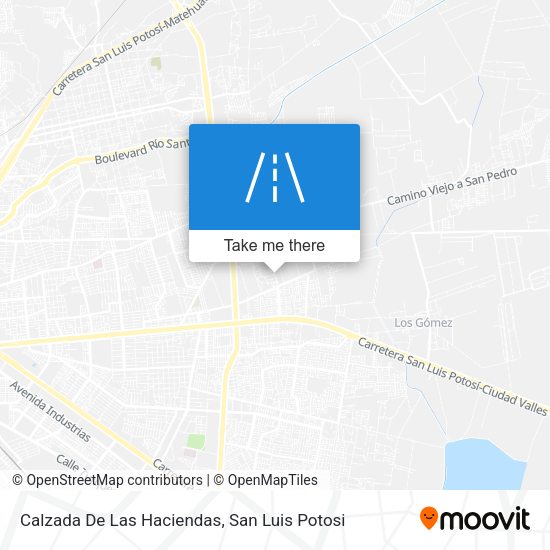 Mapa de Calzada De Las Haciendas