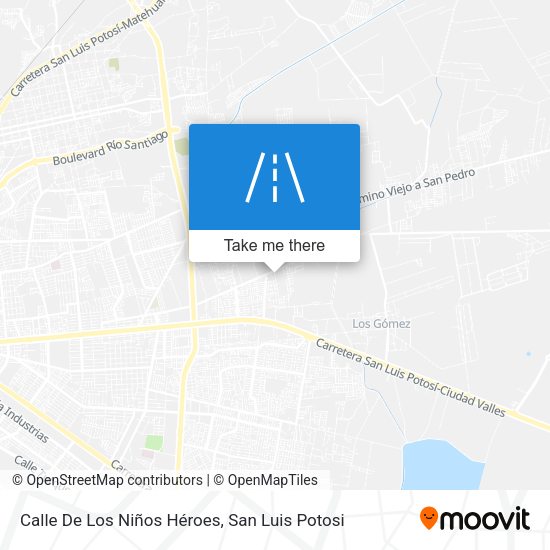 Calle De Los Niños Héroes map