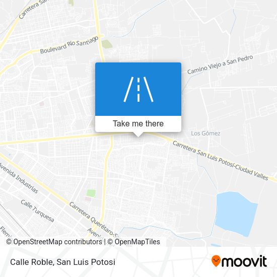Calle Roble map