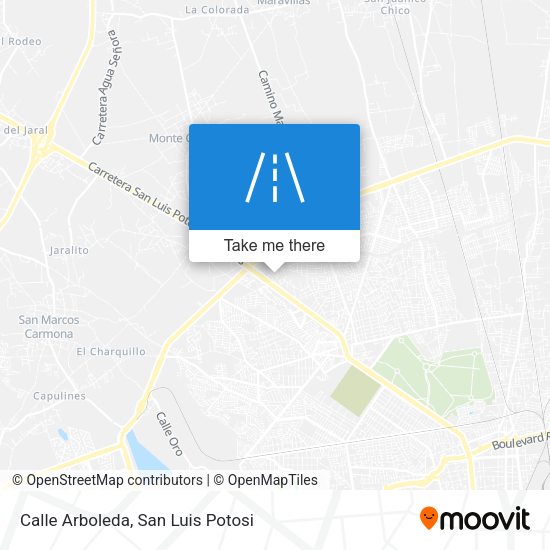 Mapa de Calle Arboleda