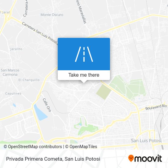 Mapa de Privada Primera Cometa
