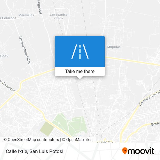 Calle Ixtle map
