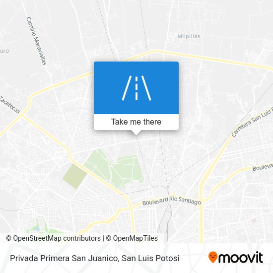 Mapa de Privada Primera San Juanico