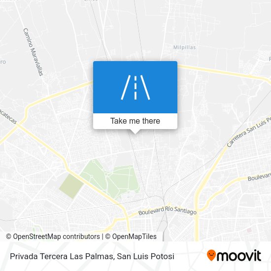 Privada Tercera Las Palmas map