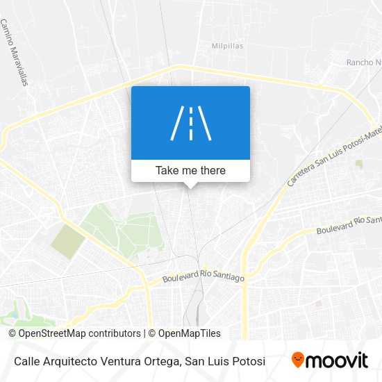 Mapa de Calle Arquitecto Ventura Ortega
