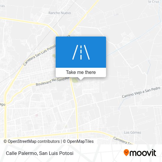 Mapa de Calle Palermo