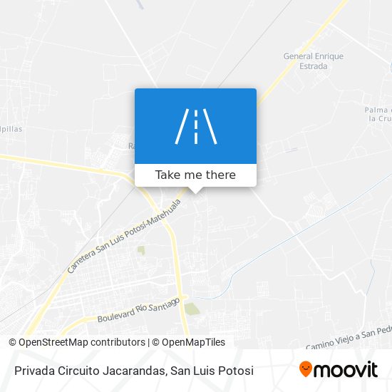 Mapa de Privada Circuito Jacarandas