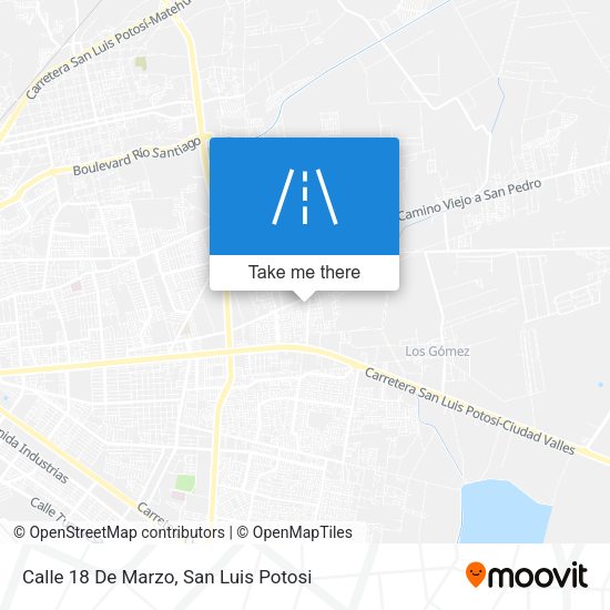 Calle 18 De Marzo map