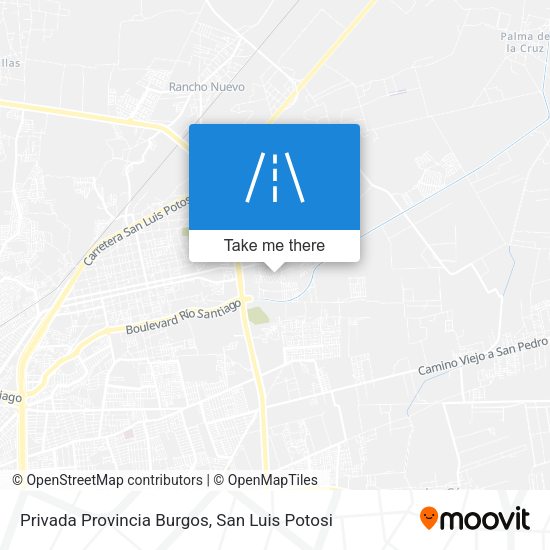Privada Provincia Burgos map