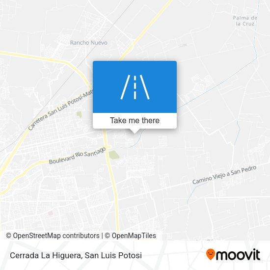 Cerrada La Higuera map