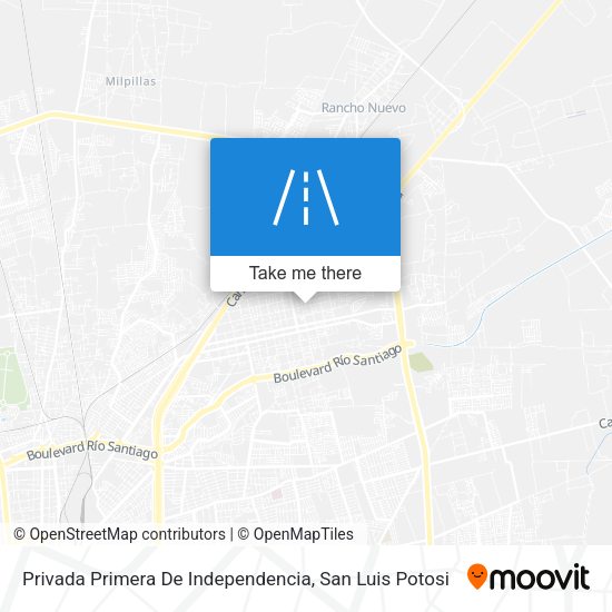 Privada Primera De Independencia map