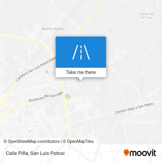 Mapa de Calle Piña