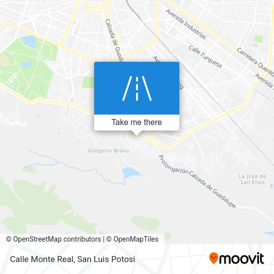 Mapa de Calle Monte Real