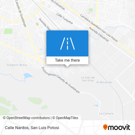 Calle Nardos map