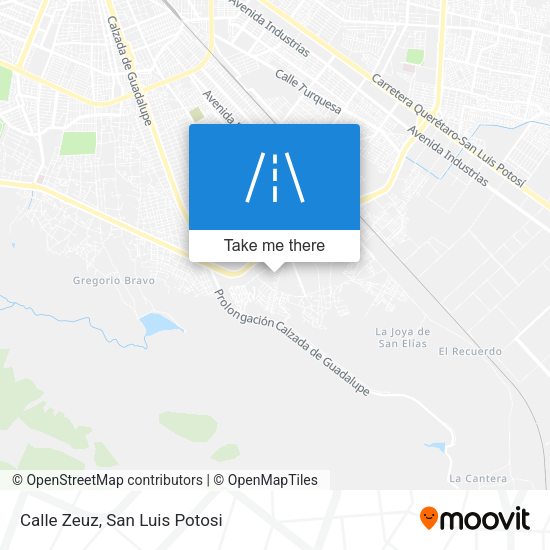 Calle Zeuz map