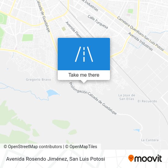 Avenida Rosendo Jiménez map