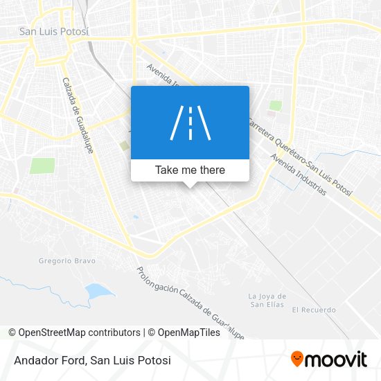 Andador Ford map