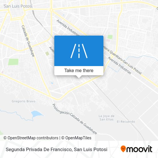 Segunda Privada De Francisco map