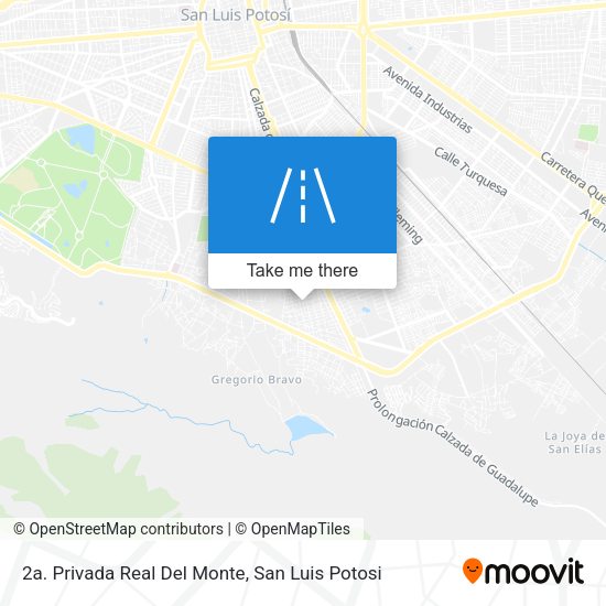 Mapa de 2a. Privada Real Del Monte