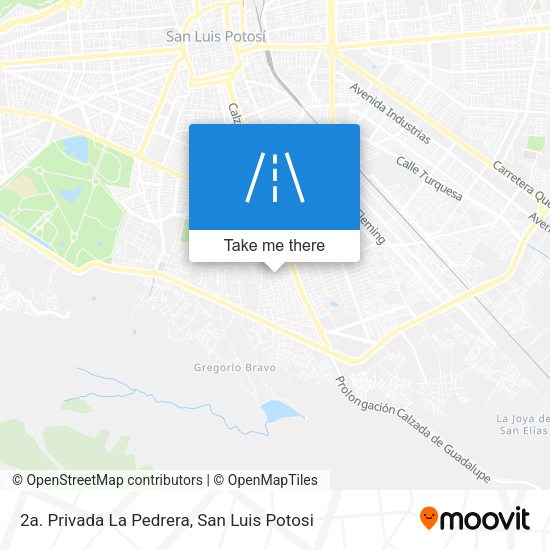 2a. Privada La Pedrera map