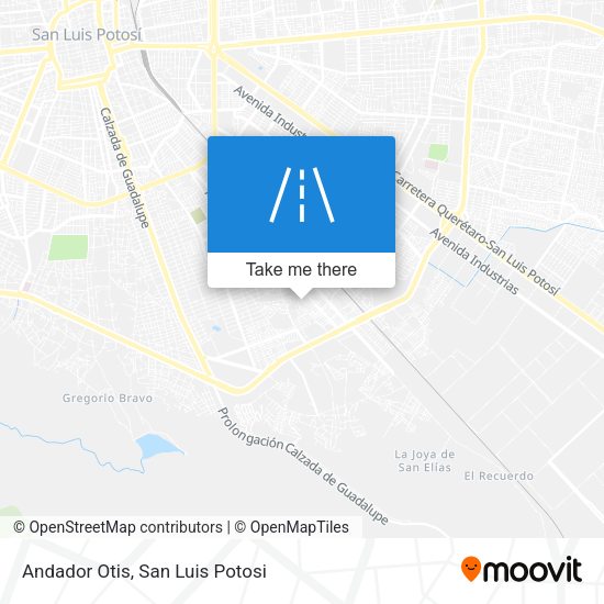 Andador Otis map