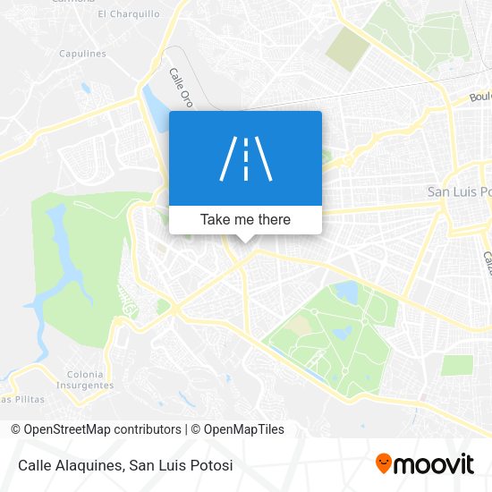 Calle Alaquines map