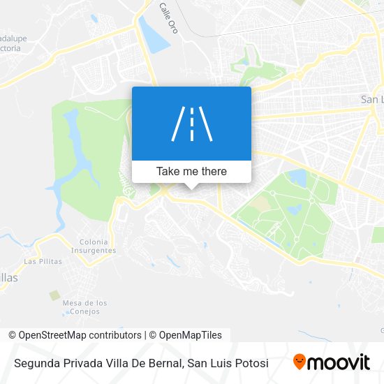 Segunda Privada Villa De Bernal map