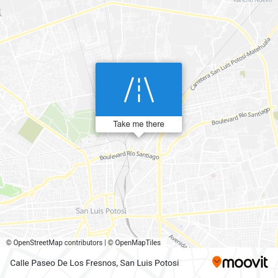 Calle Paseo De Los Fresnos map