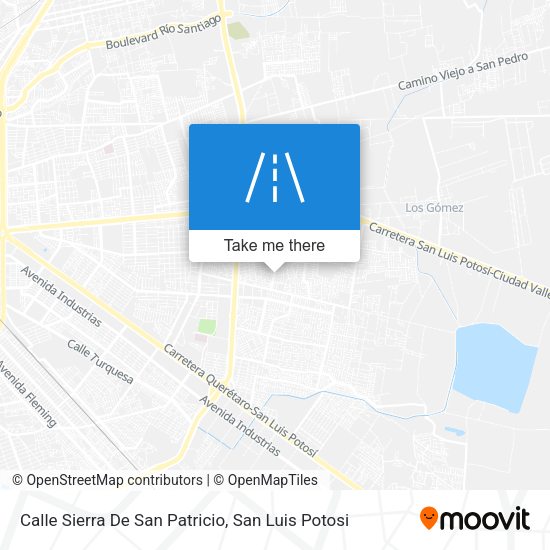 Calle Sierra De San Patricio map