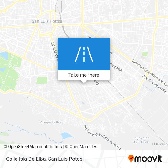 Mapa de Calle Isla De Elba