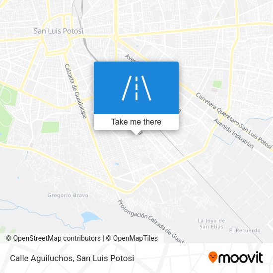 Calle Aguiluchos map